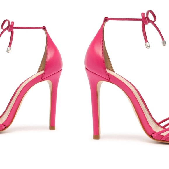 Schutz Dive Nappa Leather Hot Pink - Nappa Leather Size 7 - Picture 5 of 13